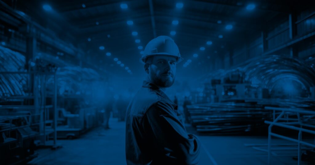 Stahl LSV Produktionsmitarbeiter Stahlwerk